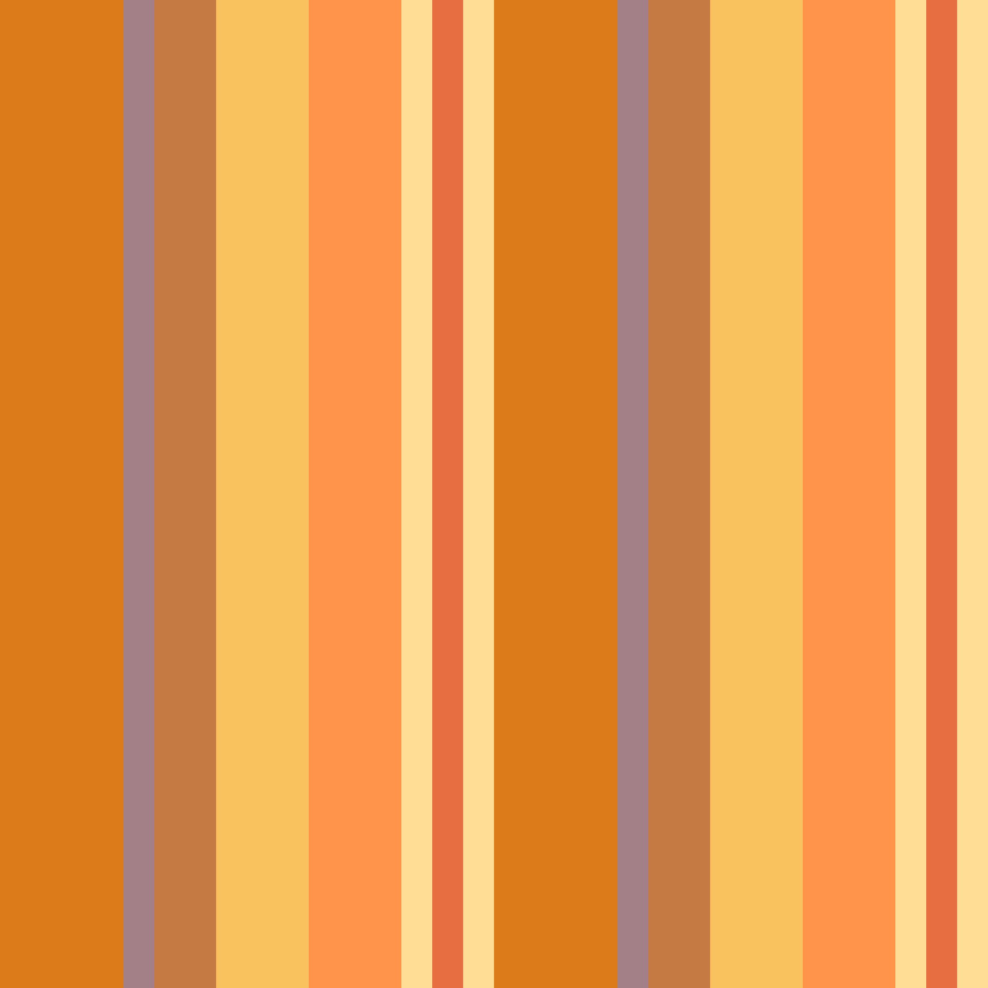 Retro Vertical Stripe Seamless Pattern in Pumpkin & Mauve | Free Geometric Surface Design