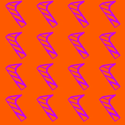 Abstract Checks Glyph Pattern