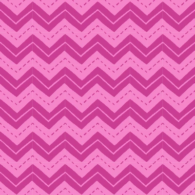 Pop Art Romantic Pink Chevron Pattern