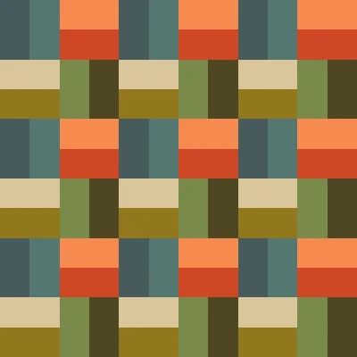 Retro Woven Basket Weave Seamless Pattern