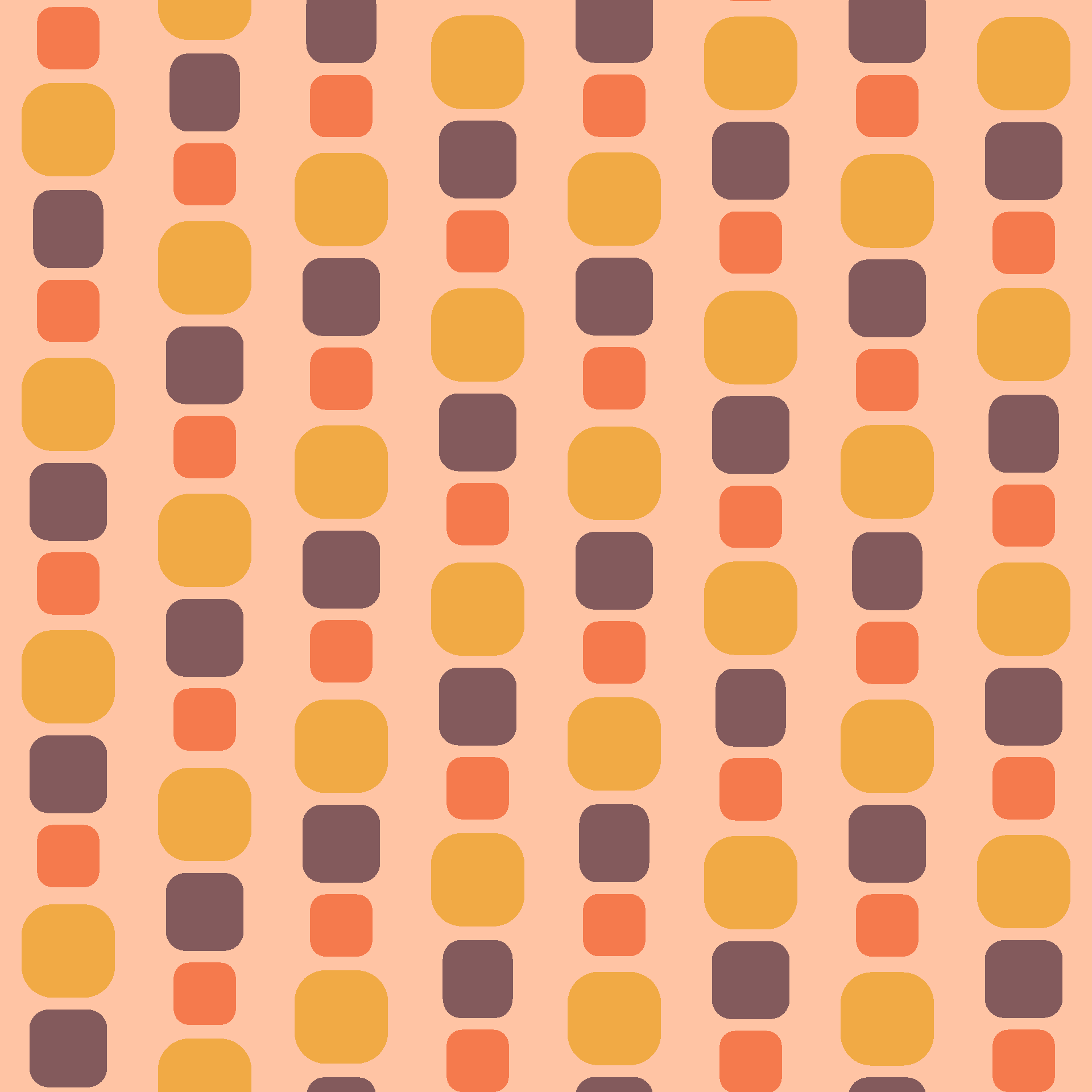 Retro Morsel Strands Seamless Pattern in Peach & Plum | Free Geometric Surface Design