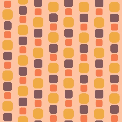 Retro Morsel Strands Seamless Pattern in Peach & Plum | Free Geometric Surface Design
