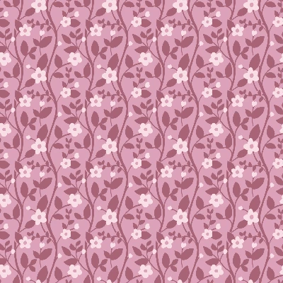 Pink Climbing Floral Pattern