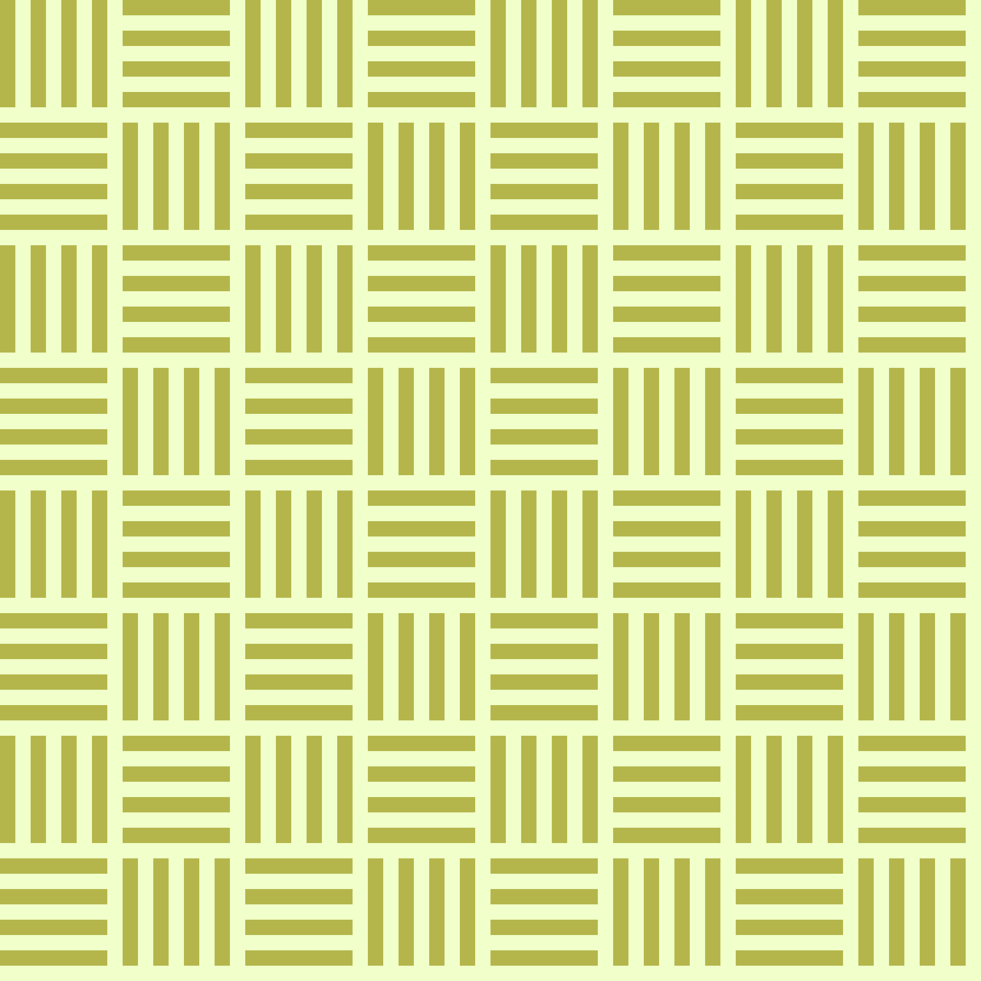 Retro Basketweave Checkers Seamless Pattern in Olive & Chartreuse | Free Geometric Surface Design