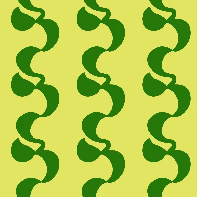 Wavy Organic Vine Seamless Pattern