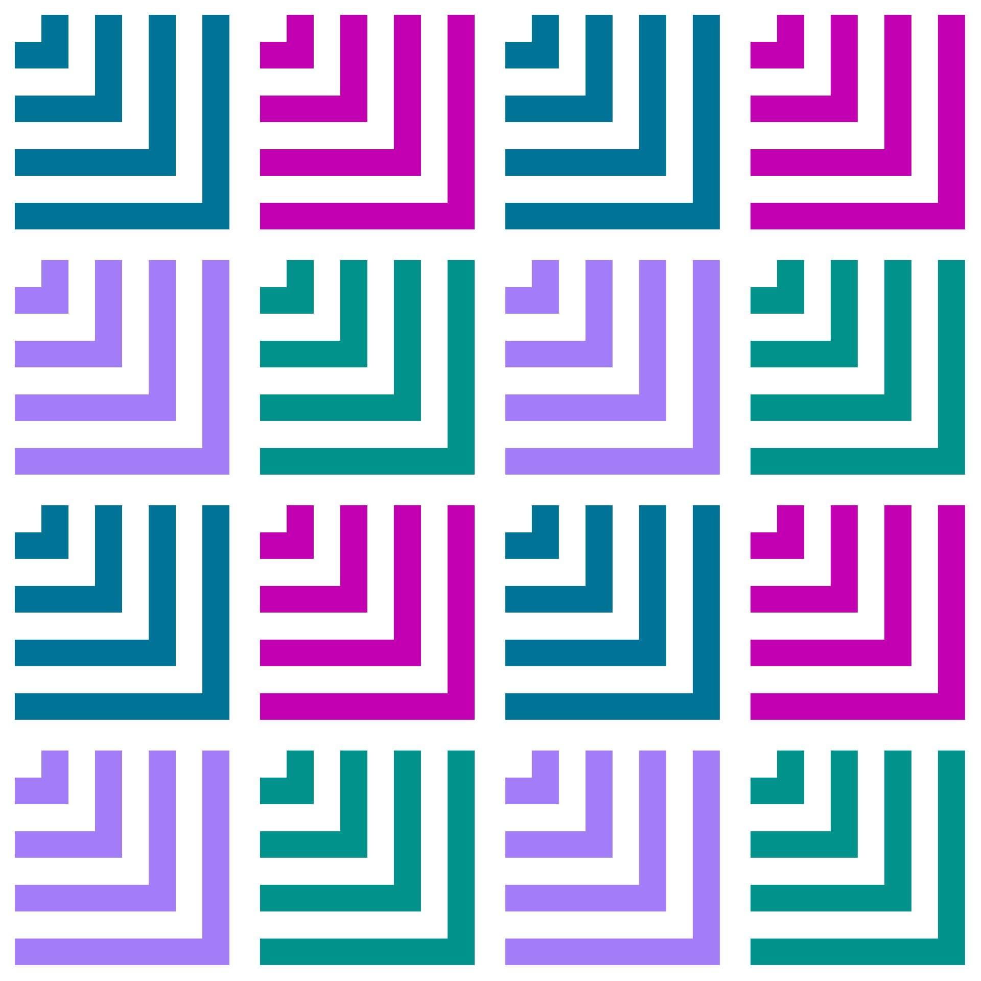 Modern Nested Chevron Arrows Seamless Pattern in Magenta & Teal | Free Bold Geometric Surface Design