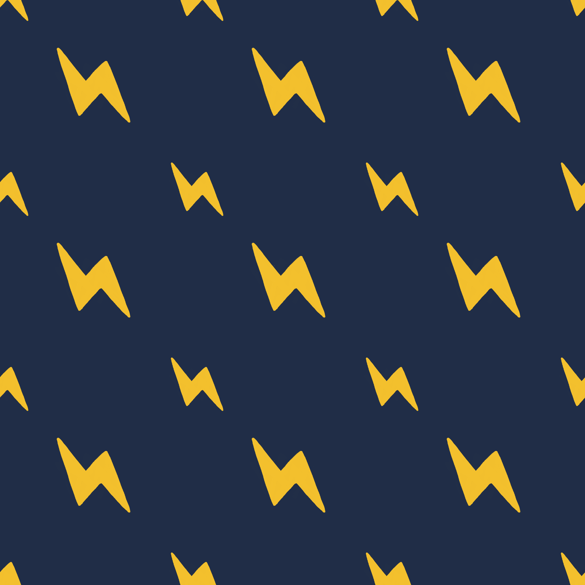 Pop Art Lightning Bolts Dark Electric Pattern