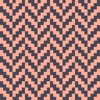 Retro Pixel Chevron Herringbone Seamless Pattern in Peach & Charcoal | Free Geometric Surface Design