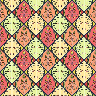 Art Nouveau Seamless Tile Pattern
