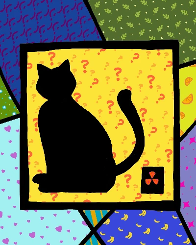 Schrödinger’s Cat Pop Art Poster