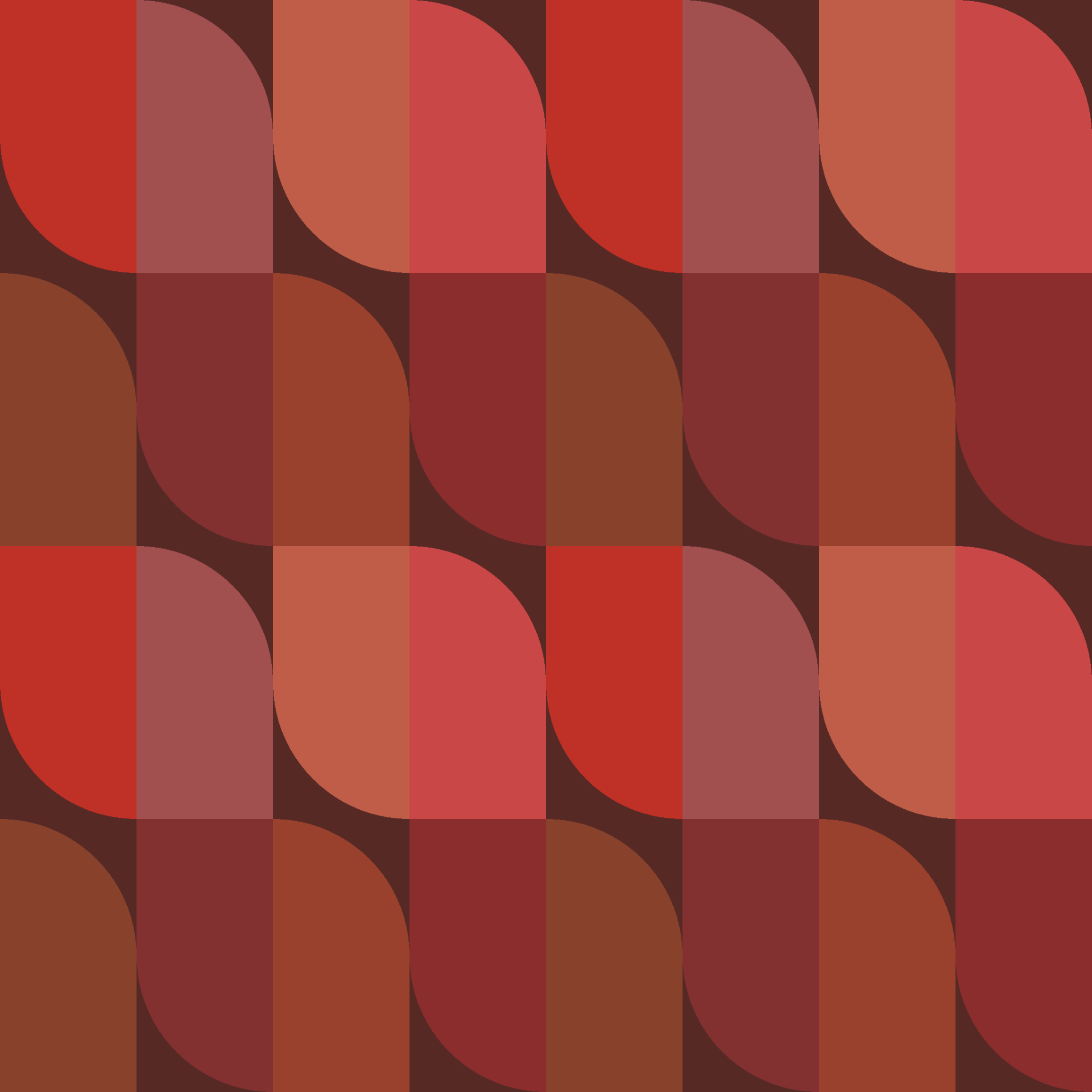 Modern Diagonal Petaled Tile Seamless Pattern in Crimson & Maroon | Bold Geometric Design