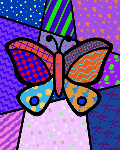 Grace Hopper Pop Art Moth Poster