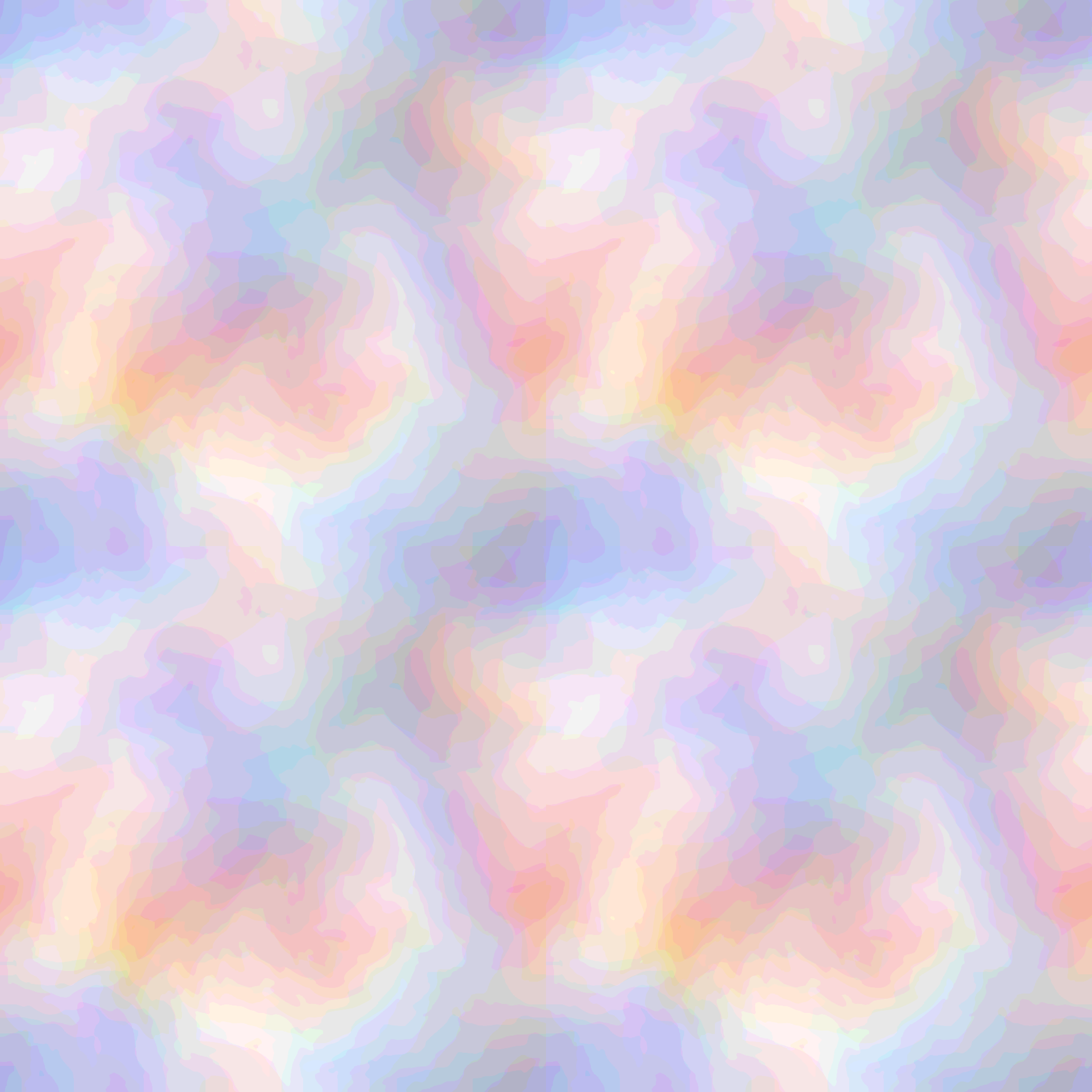 Opalescent Haze Jeweled Pattern