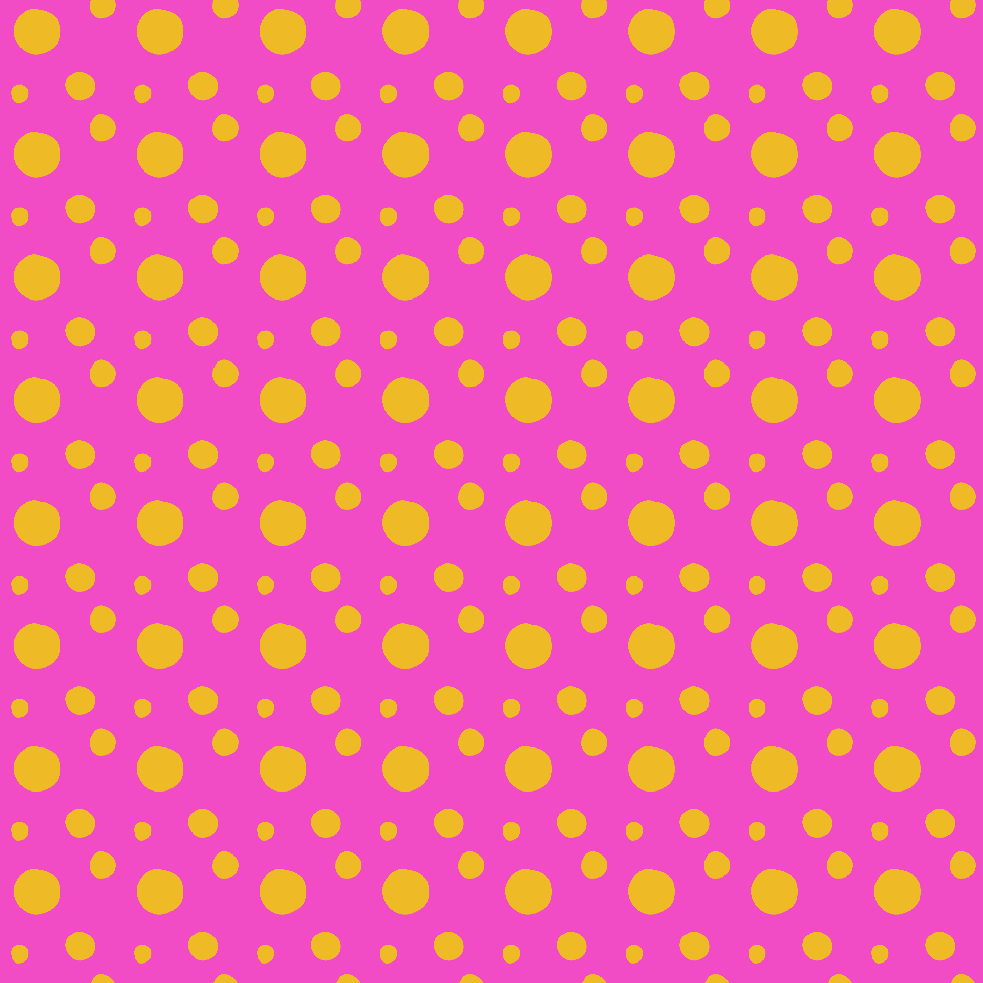 Pop Art Polka Dot Pattern
