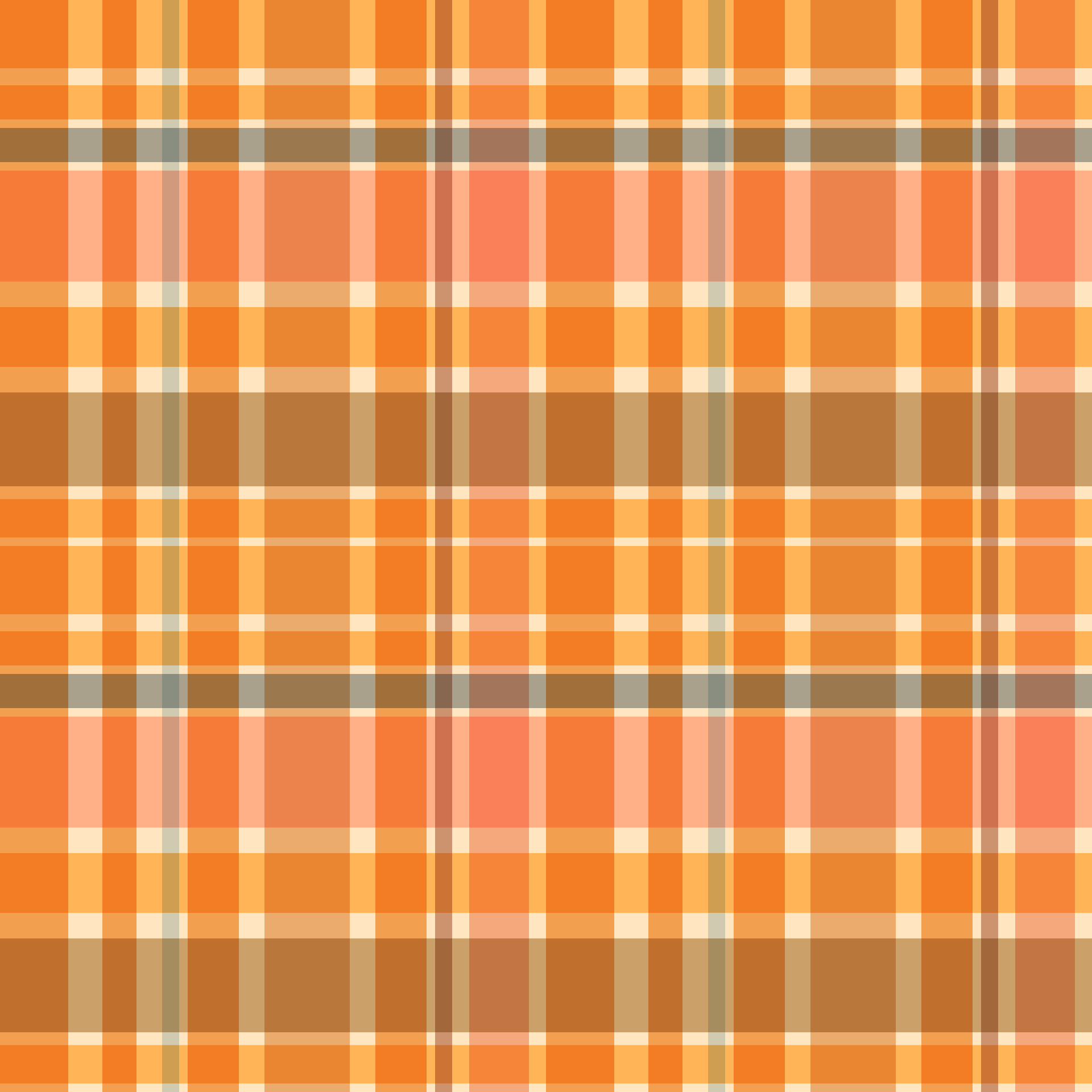 Retro Diagonal Plaid Seamless Pattern in Pumpkin & Peach | Free Geometric Surface Design
