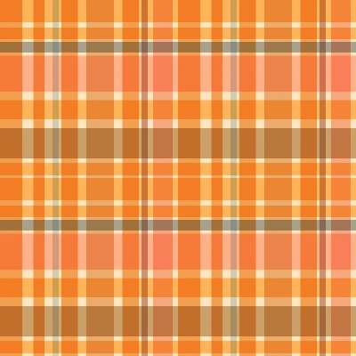 Retro Diagonal Plaid Seamless Pattern in Pumpkin & Peach | Free Geometric Surface Design