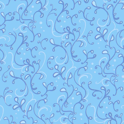 Seamless Winter Botanical Flourishes Pattern