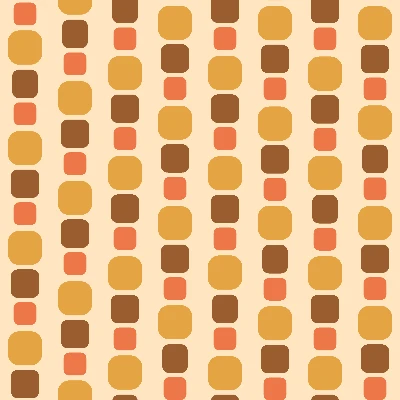 Retro Morsel Strands Seamless Pattern in Caramel & Cocoa | Free Geometric Surface Design