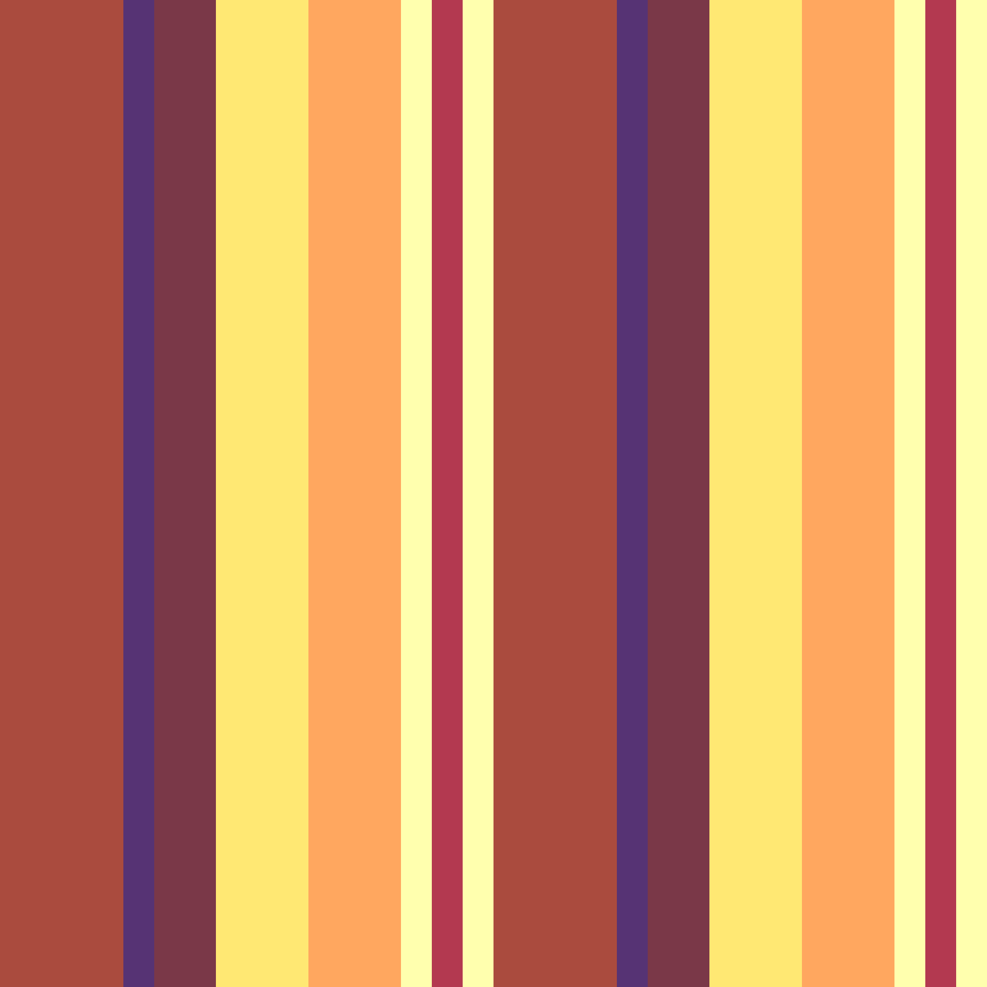 Retro Vertical Stripe Seamless Pattern in Sunset & Plum | Free Geometric Surface Design