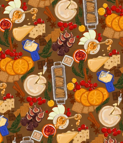 Cozy Winter Charcuterie Pattern