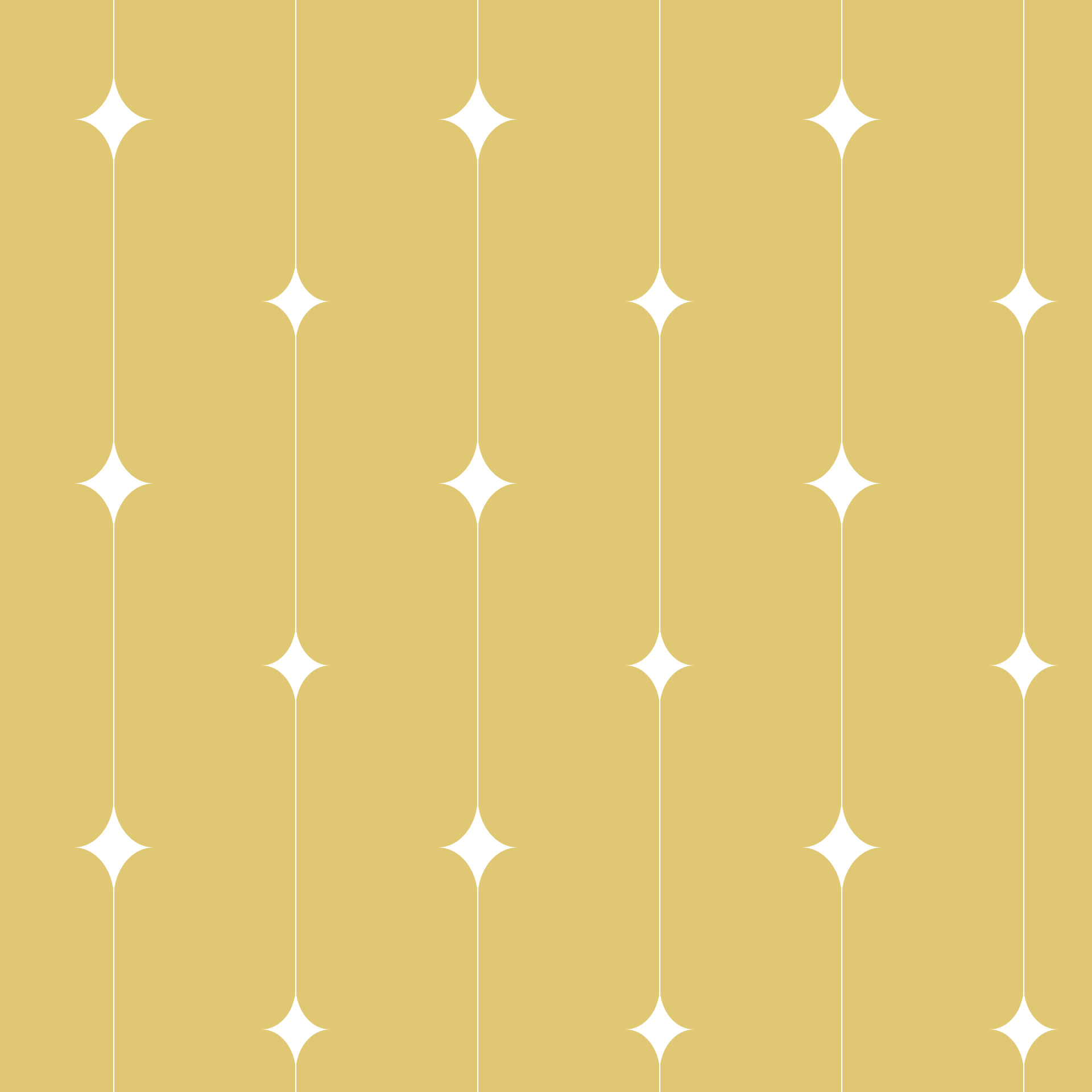  Retro Stellated Star Strands Seamless Pattern in Honey Gold & White | Free Geometric Surface Design