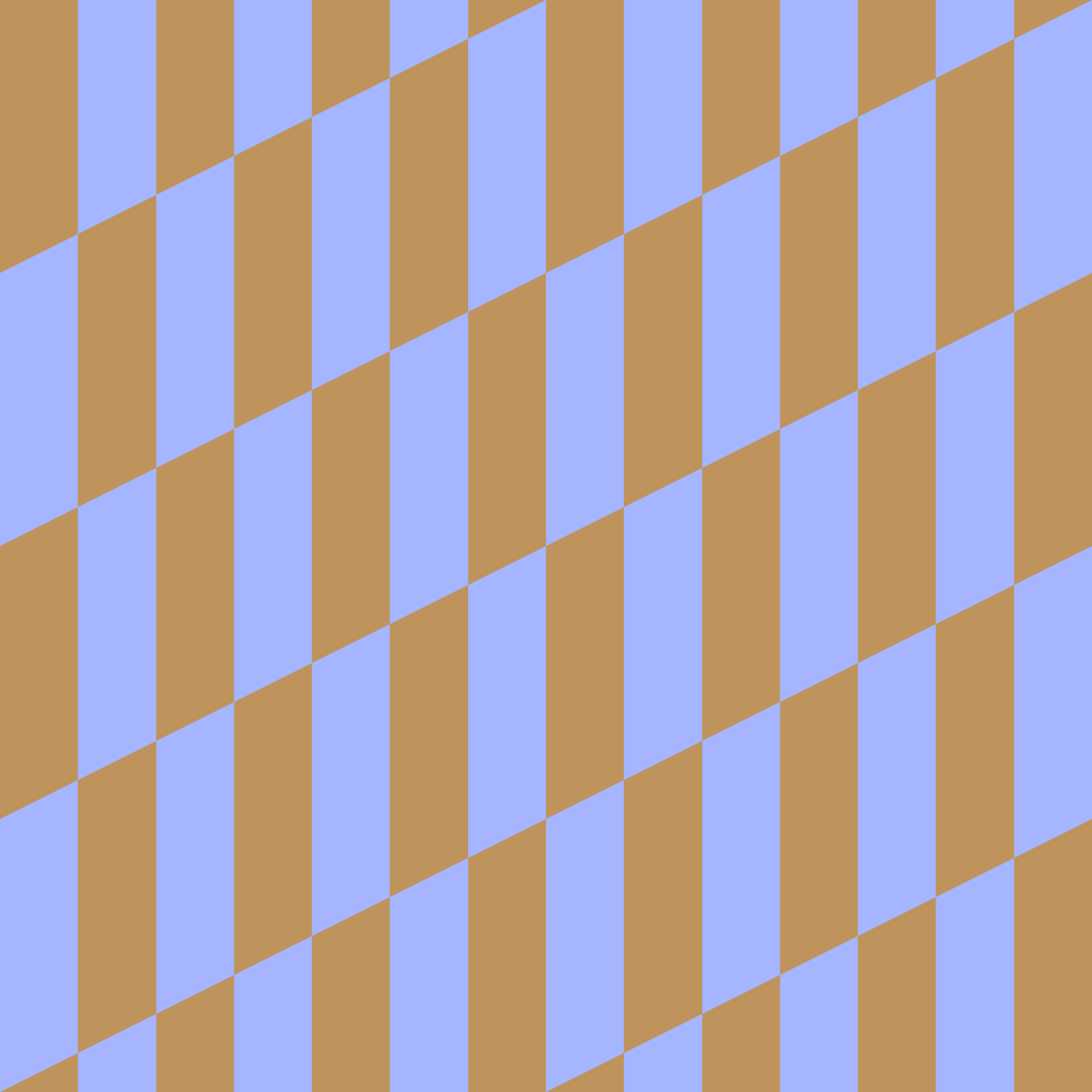Retro Diagonal Checkerboard Seamless Pattern in Periwinkle & Caramel | Free Geometric Surface Design