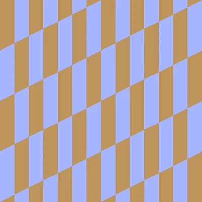 Retro Diagonal Checkerboard Seamless Pattern in Periwinkle & Caramel | Free Geometric Surface Design